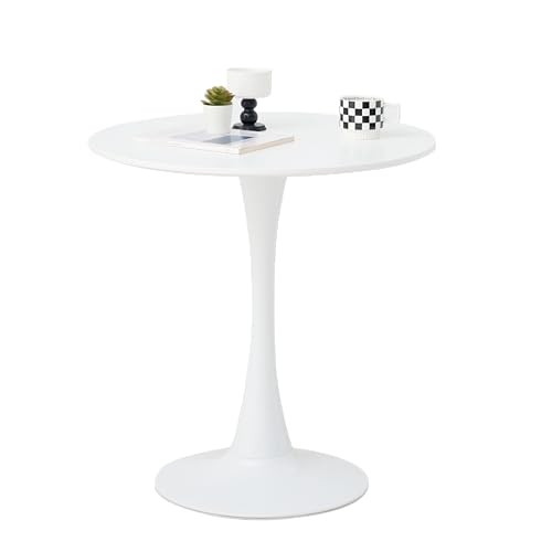GrandCA HOME Moderner Runder Esstisch 70 cm mit Säulenfuß im Tulpendesign, Mid-Century Freizeittisch für Küche, Esszimmer und Wohnzimmer,Weiß-70 GrandCA HOME Moderner Runder Esstisch 70 cm mit Säulenfuß im Tulpendesign, Mid-Century Freizeittisch für Küche, Esszimmer und Wohnzimmer,Weiß-70 von GrandCA HOME