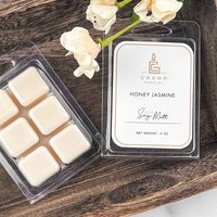Honig Jasmin Sojawachs Schmilzt | Luxus Duft-Wachs-Törtchen Für Dekoration Und Raumduft Honig Jasmin Sojawachs Schmilzt | Luxus Duft-Wachs-Törtchen Für Dekoration Und Raumduft von GrandCandlesCo
