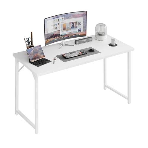Grandder 100 cm Schreibtisch, Kleiner Homeoffice-Schreibtisch für Studium & Schreiben, Kindertisch, einfacher PC-Gaming-Schreibtisch, verstellbare Füße von Grandder