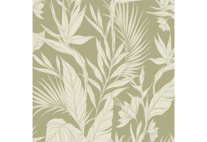 Grandeco Tapete Fototapete A59502 Vlies Blumen Floral 0.53 x 8.84 m OROM II Grandeco von Grandeco Tapete