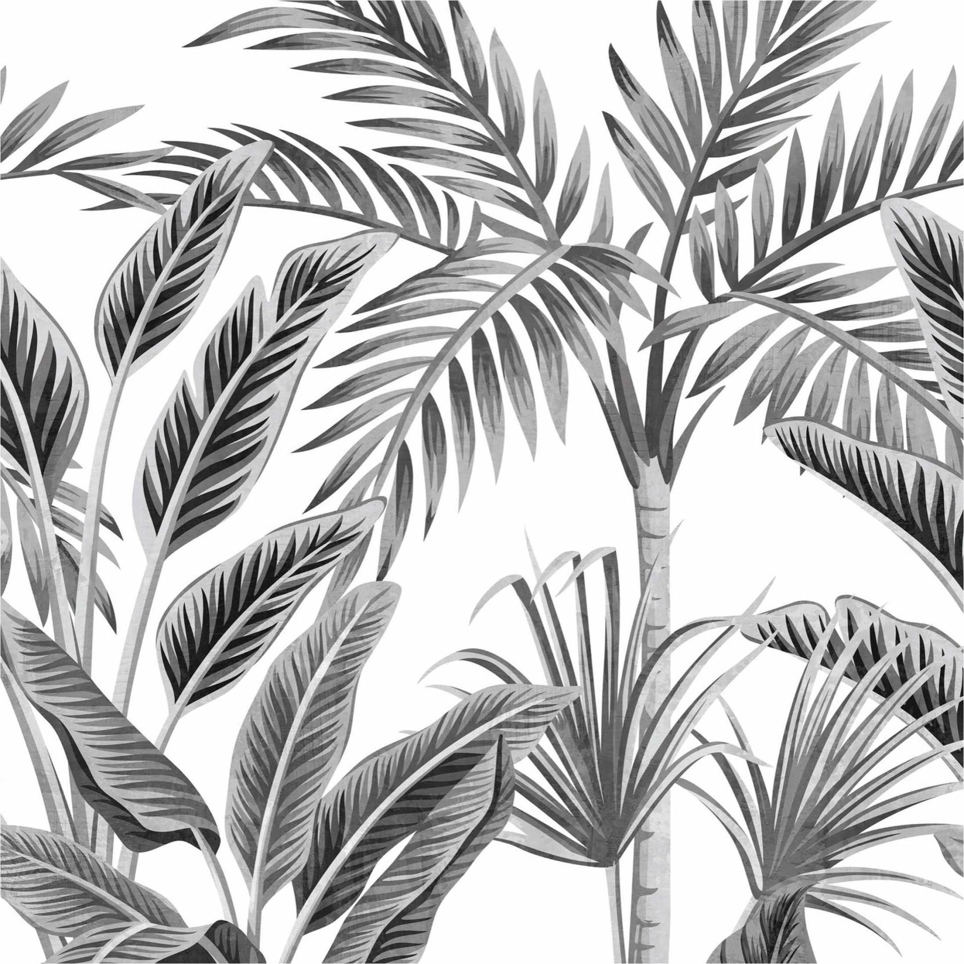 Fototapete A40801 Botanical / Dschungel 0.53 x 8.84 m ONE ROLL - ONE MOTIF II Grandeco von Grandeco