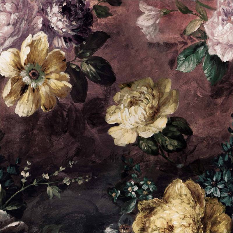 Fototapete A52001 Blumen / Floral 0.53 x 8.84 m ONE ROLL - ONE MOTIF II Grandeco von Grandeco