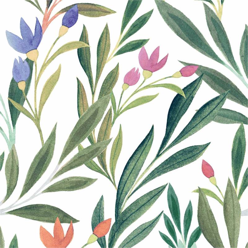 Fototapete A72801 Blumen / Floral 0.53 x 8.84 m ONE ROLL - ONE MOTIF II Grandeco von Grandeco