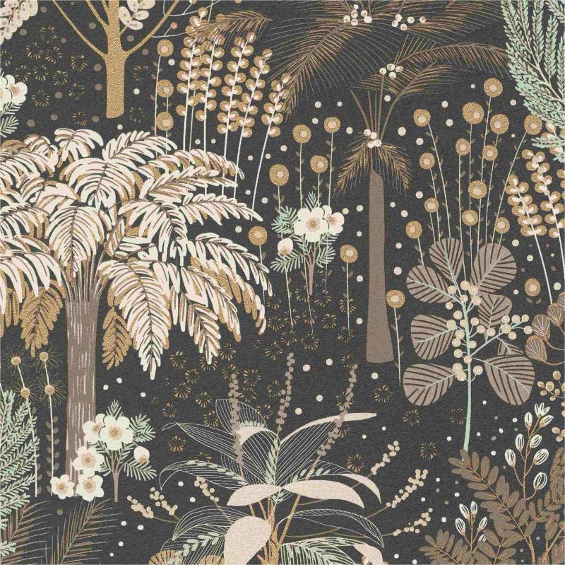 Vliestapete A54801 Bäume / Blätter 0.53 x 10.05 m Asperia Grandeco von Grandeco