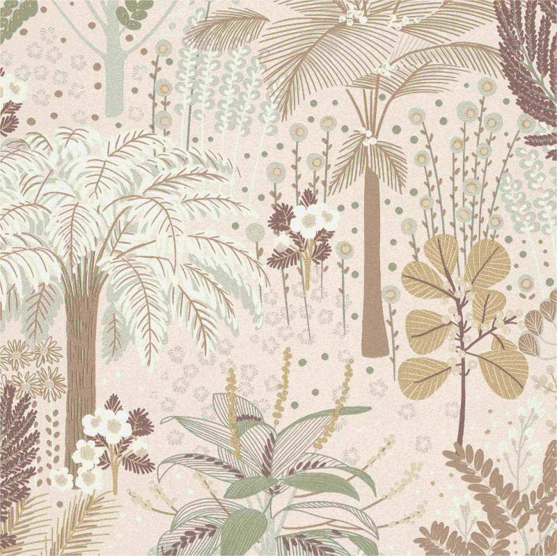 Vliestapete A54803 Bäume / Blätter 0.53 x 10.05 m Asperia Grandeco von Grandeco