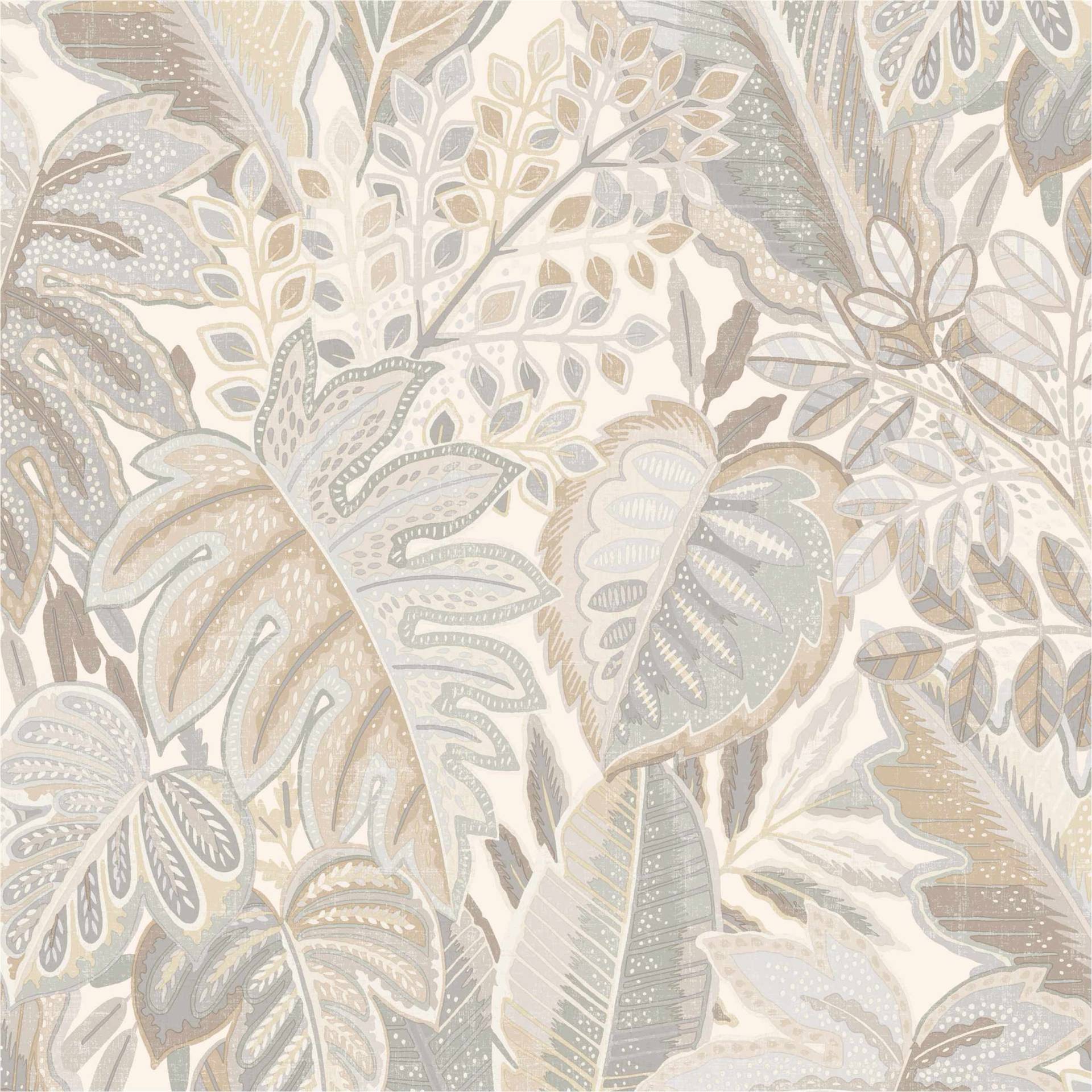 Vliestapete A58402 Bäume / Blätter 0.53 x 10.05 m Ciara Grandeco von Grandeco