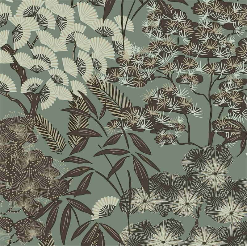 Vliestapete A63002 Blumen / Floral 0.53 x 10.05 m Ciara Grandeco von Grandeco