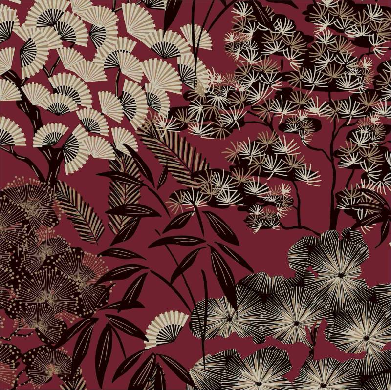 Vliestapete A63003 Blumen / Floral 0.53 x 10.05 m Ciara Grandeco von Grandeco