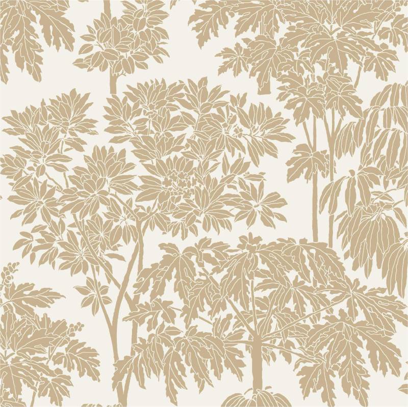 Vliestapete A63401 Bäume / Blätter 0.53 x 10.05 m Ciara Grandeco von Grandeco