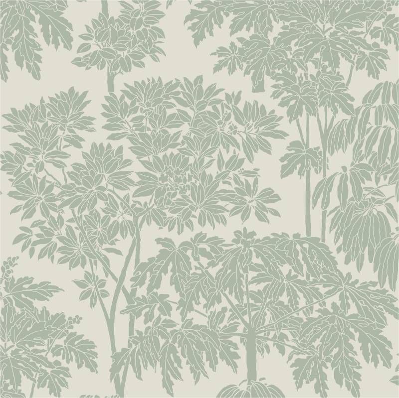 Vliestapete A63402 Bäume / Blätter 0.53 x 10.05 m Ciara Grandeco von Grandeco