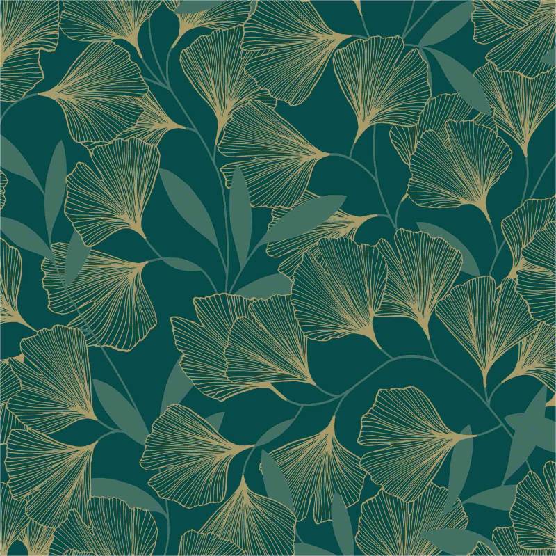 Vliestapete A64403 Bäume / Blätter 0.53 x 10.05 m Attitude Grandeco von Grandeco