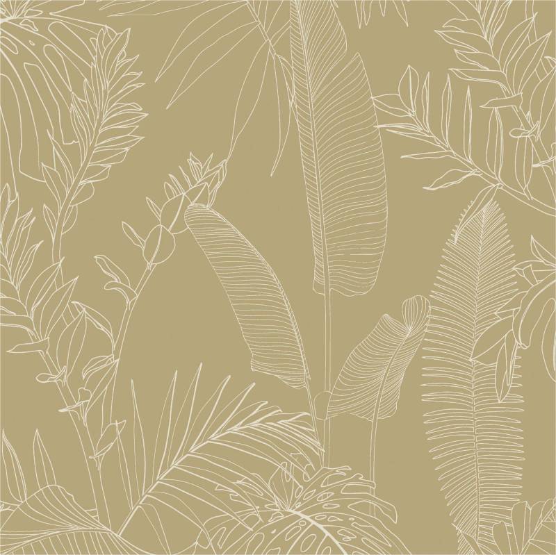 Vliestapete A69302 Bäume / Blätter 0.53 x 10.05 m Omura Grandeco von Grandeco