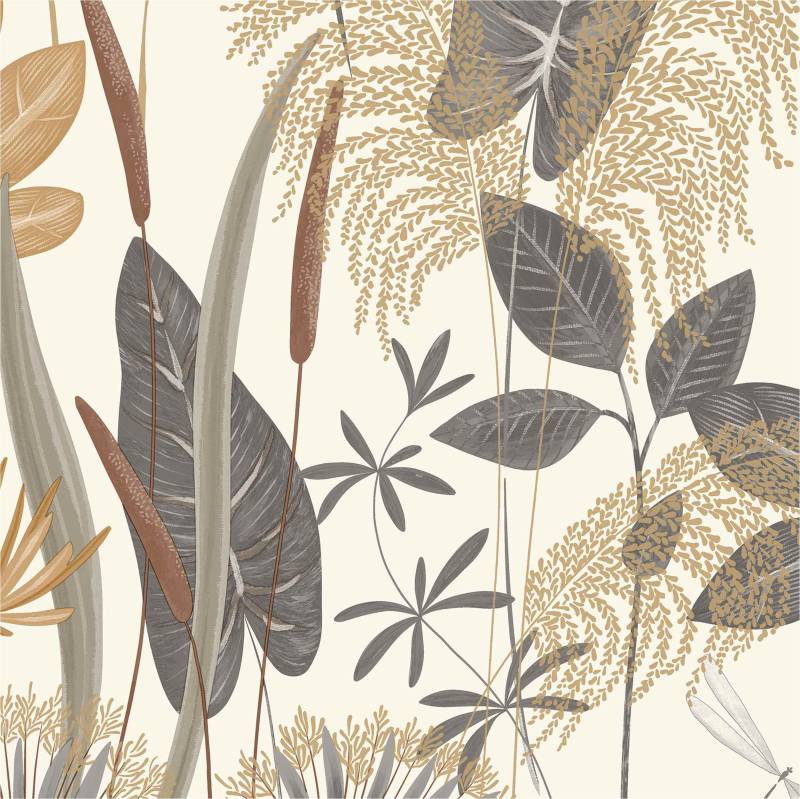 Vliestapete A70701 Bäume / Blätter 0.53 x 10.05 m Arcadia Grandeco von Grandeco