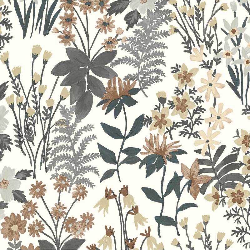 Vliestapete A70901 Blumen / Floral 0.53 x 10.05 m Arcadia Grandeco von Grandeco