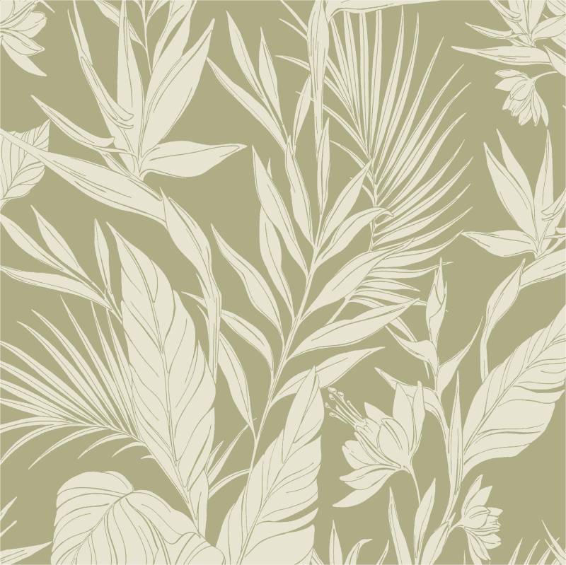 Vliestapete A71102 Bäume / Blätter 0.53 x 10.05 m Omura Grandeco von Grandeco