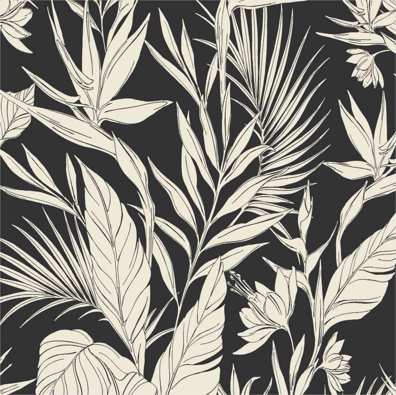 Vliestapete A71103 Bäume / Blätter 0.53 x 10.05 m Omura Grandeco von Grandeco