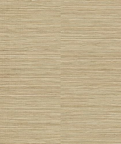 Vliestapete Gewebt Stoff Gras Textiloptik Sisal Streifen Beige A62902 von Grandeco