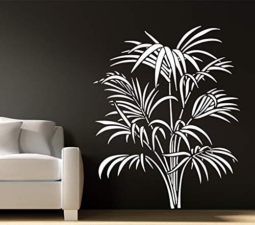 Grandora Wandtattoo Phönix Palme Deko I grün (BxH) 90 x 108 cm I Wohnzimmer Schlafzimmer Flur Sticker Aufkleber Wandsticker Wandaufkleber Palmen W150 von Grandora