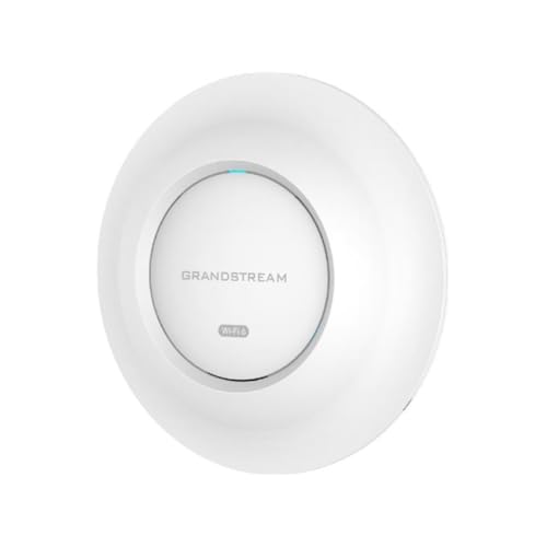 Grandstream GWN7662 Indoor Wi-Fi 6 AX5400 Access Point, 2× 2:2 2.4G, 4× 4:4 5G, 1x GbE, 1x 2,5G, PoE, up to 175m Coverage, up to 25 Marke von Grandstream
