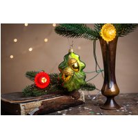 Eichel Weihnachtsschmuck, Handbemalte Rustikale Weihnachtsdekoration Für Den Weihnachtsbaum von Grannysbox