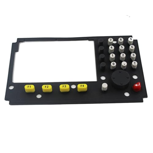 Graootoly 1 x Silikagel-Tasten, LCD-Bildschirm, weiche Tastatur für Totalstationen TS02, TS06, TS09, einfach zu bedienen, schwarz von Graootoly