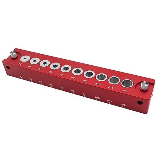 Graootoly 3-12mm Vertikale Taschenloch Jig Holzbearbeitung Dübel Bohrer Führung Selbstzentrierende Bohrer Guide Jig Positionierer Locator von Graootoly