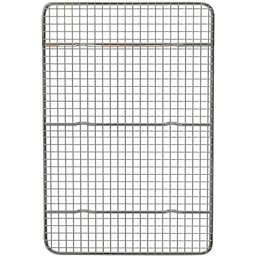 Graootoly Cooling Rack and Baking Rack, Fits Quarter, Stainless Steel, Wire Baking Cookie Bacon Racks for Oven 40X30cm von Graootoly