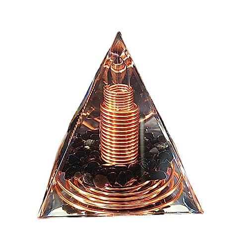 Graootoly Spirale Kupferdraht Spirale Spule Pyramide Handgemachte Heimdekoration Kristall Spirale Pyramide Graootoly Spirale Kupferdraht Spirale Spule Pyramide Handgemachte Heimdekoration Kristall Spirale Pyramide von Graootoly