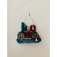 Boston Szene Ornament von GrapevineOrnaments