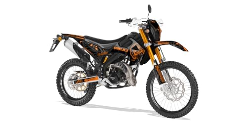 Deko-Set für Motorrad, anpassbar, für Rieju MRT 50 von 2022 bis 2023, Trantor Orange Deko-Set für Motorrad, anpassbar, für Rieju MRT 50 von 2022 bis 2023, Trantor Orange von Graph Cover