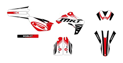 Deko-Set für Motorräder MRT 50 Kaiju Rot von 2009 bis 2021 von Graph Cover