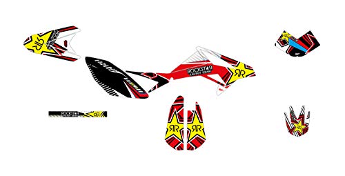 Graph Cover Motorrad-Dekoration Rot Stern für BETA RR 50 Star 2011-2020 von Graph Cover