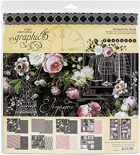 Graphic 45 Elegance Collection 30,5 x 30,5 cm Graphic 45 Elegance Collection 30,5 x 30,5 cm von Graphic 45