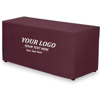 Ihr Logo Personalisierte Tischdecke Mit Und Stofffarbe - Tailliert von GraphicEvolutionTees