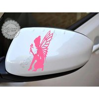 Fee Pixie Aufkleber, Auto Flügel Spiegel Grafik Aufkleberbogen X2 von GraphicsnTees