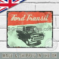 Metall Garagenschilder Personalisiert, Vintage Schilder Für Garage, Retro Blech Schilder, Ford Transit von GraphicsnTees