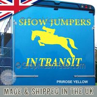 Show Jumper in Transit Pferd Box Aufkleber Trailer Grafik Show Jumper in Transit Pferd Box Aufkleber Trailer Grafik von GraphicsnTees