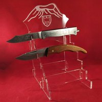 Plexiglas-Display Für 6 Messer - Auvergne von Graphiplex