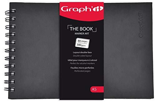 Graph'it The Book, Weiß, A5 von GRAPH'IT