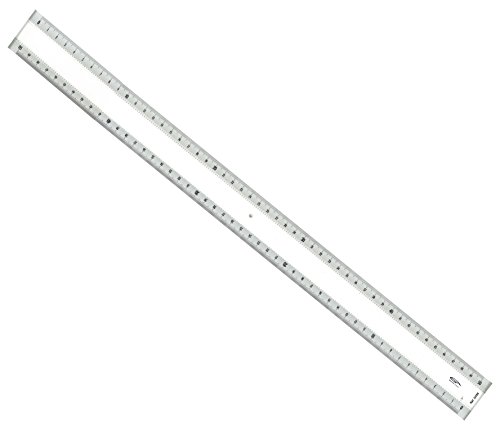2 Kanten bosselage Grad Regel 50 cm, Weiß von Graphoplex