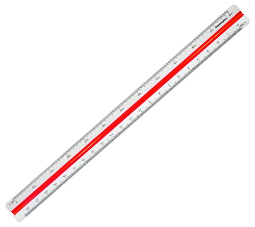 Graphoplex, "Kutch ME 370B", Dreieck, weiß, Maßstab 30 cm von Graphoplex