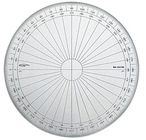 Graphoplex gx115d Full Circle Winkelmesser klar Graphoplex gx115d Full Circle Winkelmesser klar von Graphoplex