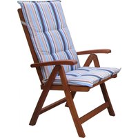 4 Stück Auflagen Marine Kissen Polster Garten-Sessel Klapp-Stuhl von Grasekamp