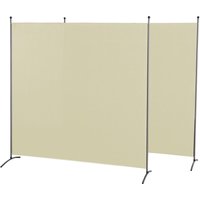 Grasekamp Doppelpack Stellwand beige Polyester-Mischgewebe B/H: ca. 180x180 cm von Grasekamp
