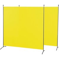 Grasekamp Doppelpack Stellwand gelb Polyester-Mischgewebe B/H: ca. 180x180 cm von Grasekamp