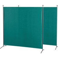 Grasekamp Doppelpack Stellwand grün Polyester-Mischgewebe B/H: ca. 180x180 cm von Grasekamp