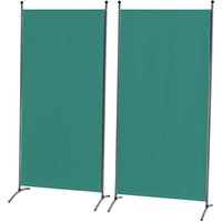Grasekamp Doppelpack Stellwand grün Polyester-Mischgewebe B/H: ca. 85x180 cm von Grasekamp