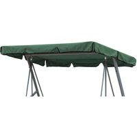Grasekamp Ersatzdach für Hollywoodschaukel grün Kunststoff B/H/L: ca. 145x18x200 cm von Grasekamp