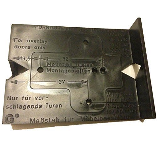 Vorrichtungsvorlage für Küche, Schlafzimmer, Badezimmer-Schrankscharniere und Montageplatten Vorrichtungsvorlage für Küche, Schlafzimmer, Badezimmer-Schrankscharniere und Montageplatten von Grass