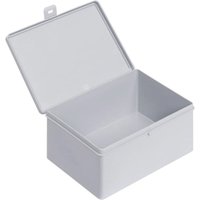 Alutec 66019 Scharnierdose (L x B x H) 180 x 140 x 80 mm Grau 1 St. von Alutec